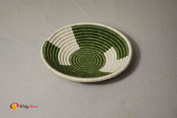 Lot de 5 paniers| Vert-orange